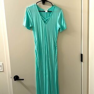 VENUS Light Green Maxi Dress NWOT